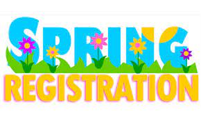 Spring 2024 Registration Dates!