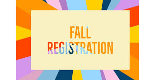 Fall Session Info & Registration Dates!